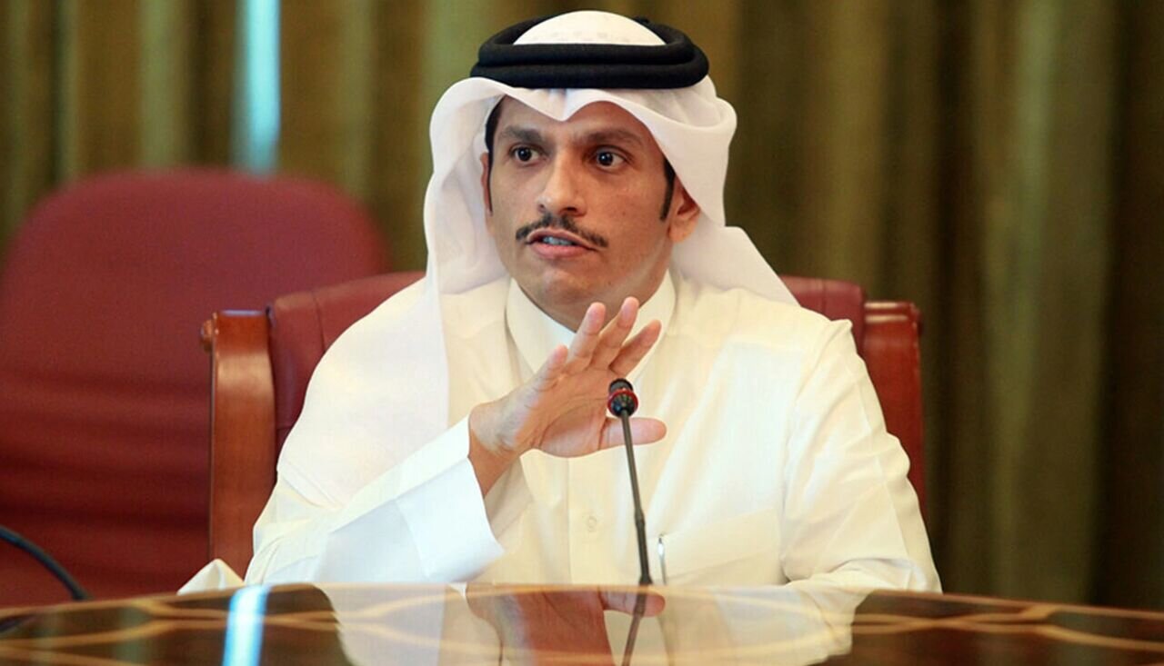 تاکید وزیر خارجه قطر بر تداوم تلاش‌ها برای کاهش تنش در منطقه