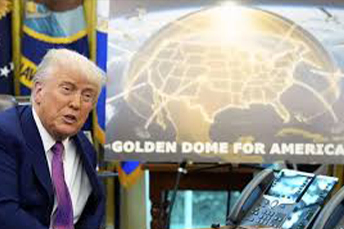 رویترز، جزئیات گنبد طلایی ترامپ را افشاء کرد