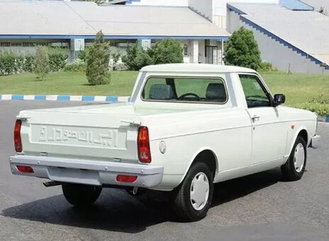 عکس | جمله بامزه راننده وانت پشت ماشین: باردارم!