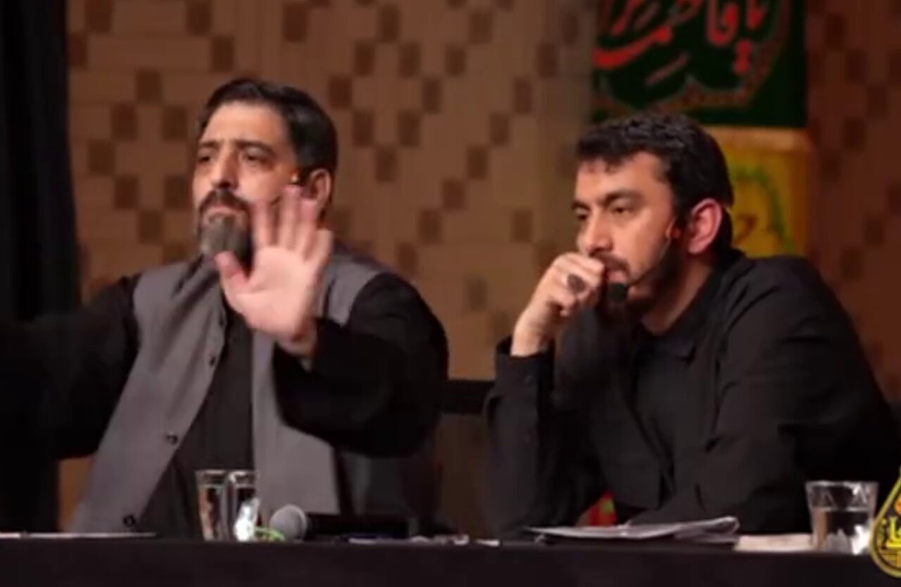 ببینید | برخورد جالب سیدمجید بنی‌فاطمه و مهدی رسولی با مداح نوجوان فالش‌خوان